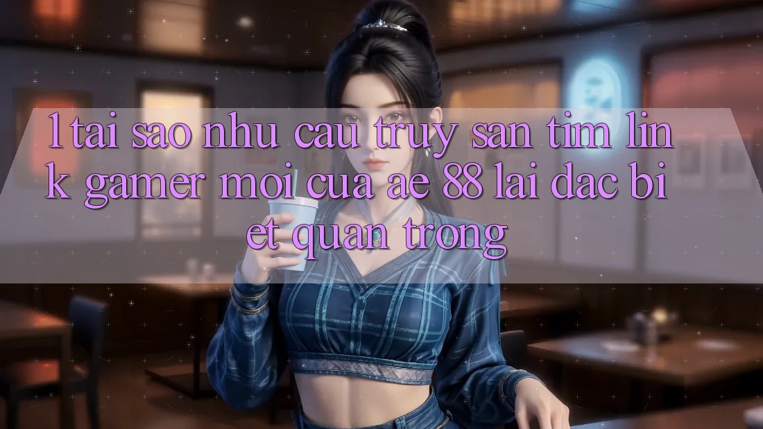 1. Tại Sao Nhu Cầu Truy săn tìm “Link Gamer Mới” Của AE 88 Lại Đặc biệt Quan Trọng?