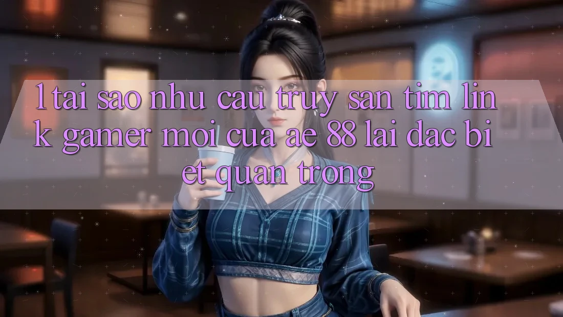 1. Tại Sao Nhu Cầu Truy săn tìm “Link Gamer Mới” Của AE 88 Lại Đặc biệt Quan Trọng? 1. Tại Sao Nhu Cầu Truy săn tìm “Link Gamer Mới” Của AE 88 Lại Đặc biệt Quan Trọng?