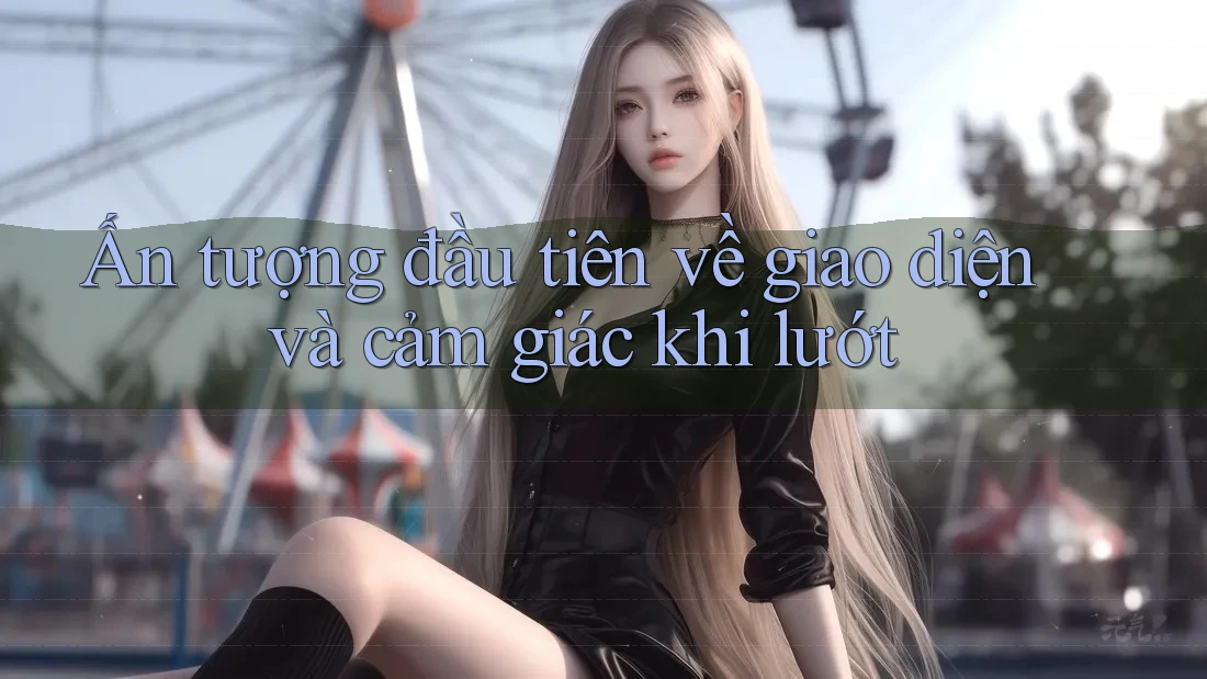 Ấn tượng đầu tiên về giao diện và cảm giác khi lướt Ấn tượng đầu tiên về giao diện và cảm giác khi lướt