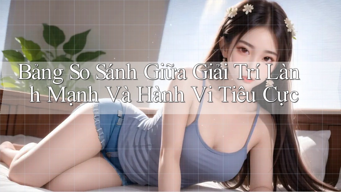 Bảng So Sánh Giữa Giải Trí Lành Mạnh Và Hành Vi Tiêu Cực Bảng So Sánh Giữa Giải Trí Lành Mạnh Và Hành Vi Tiêu Cực