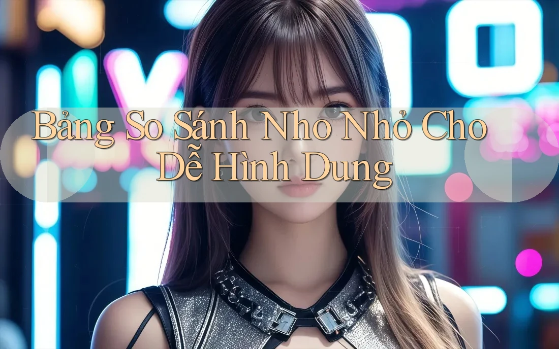 Bảng So Sánh Nho Nhỏ Cho Dễ Hình Dung Bảng So Sánh Nho Nhỏ Cho Dễ Hình Dung