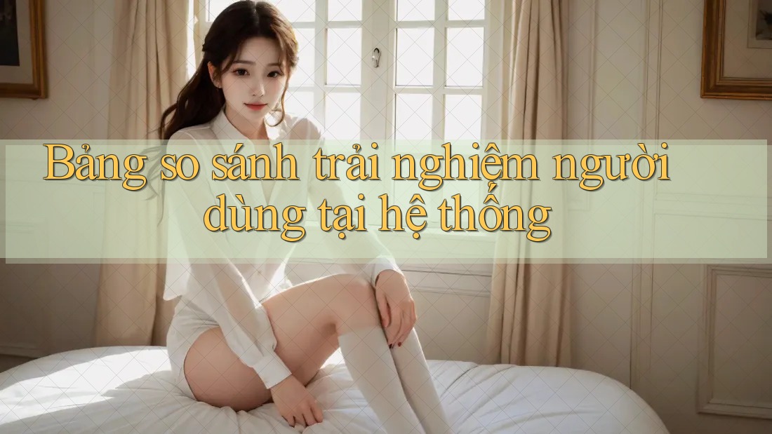 Bảng so sánh trải nghiệm người dùng tại hệ thống Bảng so sánh trải nghiệm người dùng tại hệ thống