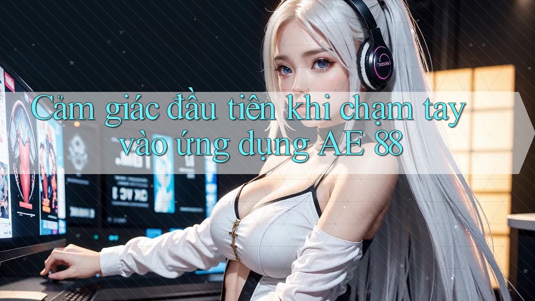 Cảm giác đầu tiên khi chạm tay vào ứng dụng AE 88