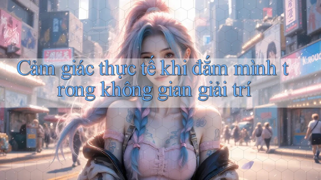 Cảm giác thực tế khi đắm mình trong không gian giải trí Cảm giác thực tế khi đắm mình trong không gian giải trí