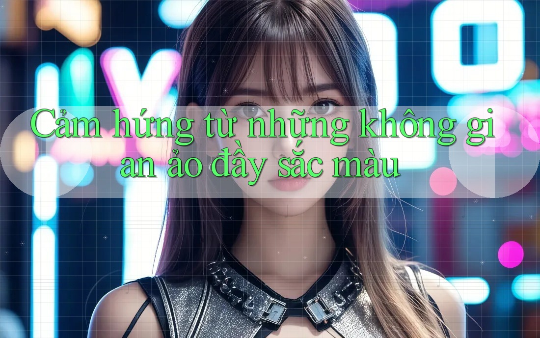 Cảm hứng từ những không gian ảo đầy sắc màu Cảm hứng từ những không gian ảo đầy sắc màu