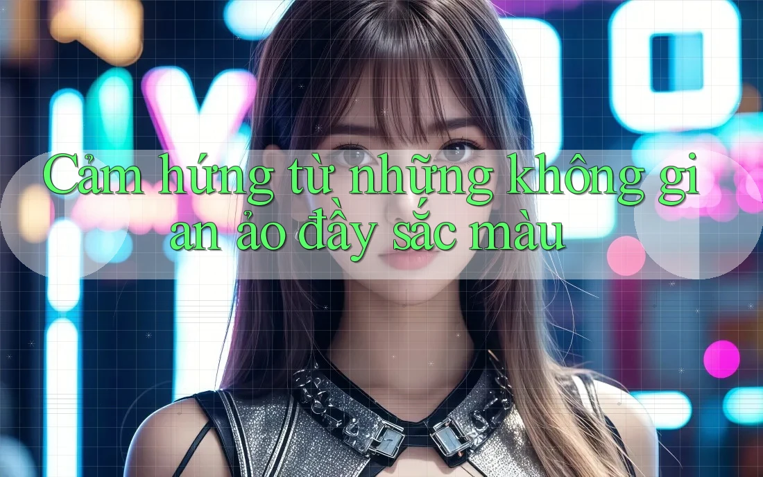 Cảm hứng từ những không gian ảo đầy sắc màu Cảm hứng từ những không gian ảo đầy sắc màu