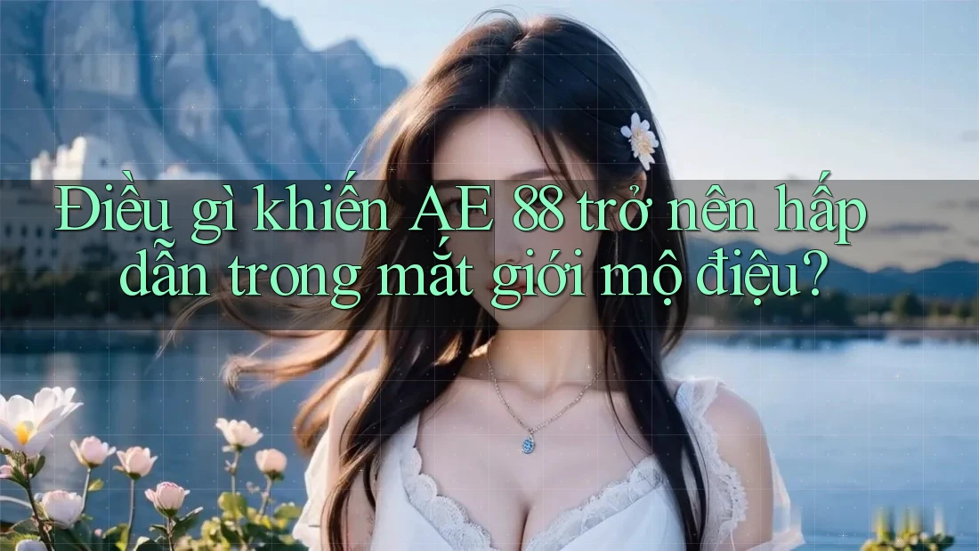 Điều gì khiến AE 88 trở nên hấp dẫn trong mắt giới mộ điệu?