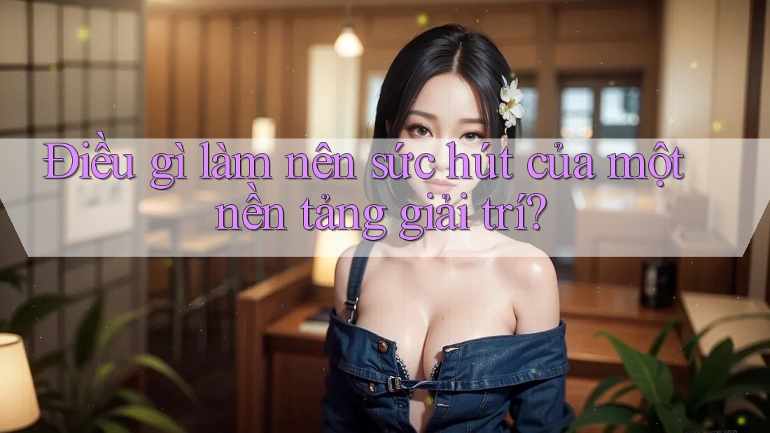Điều gì làm nên sức hút của một nền tảng giải trí?