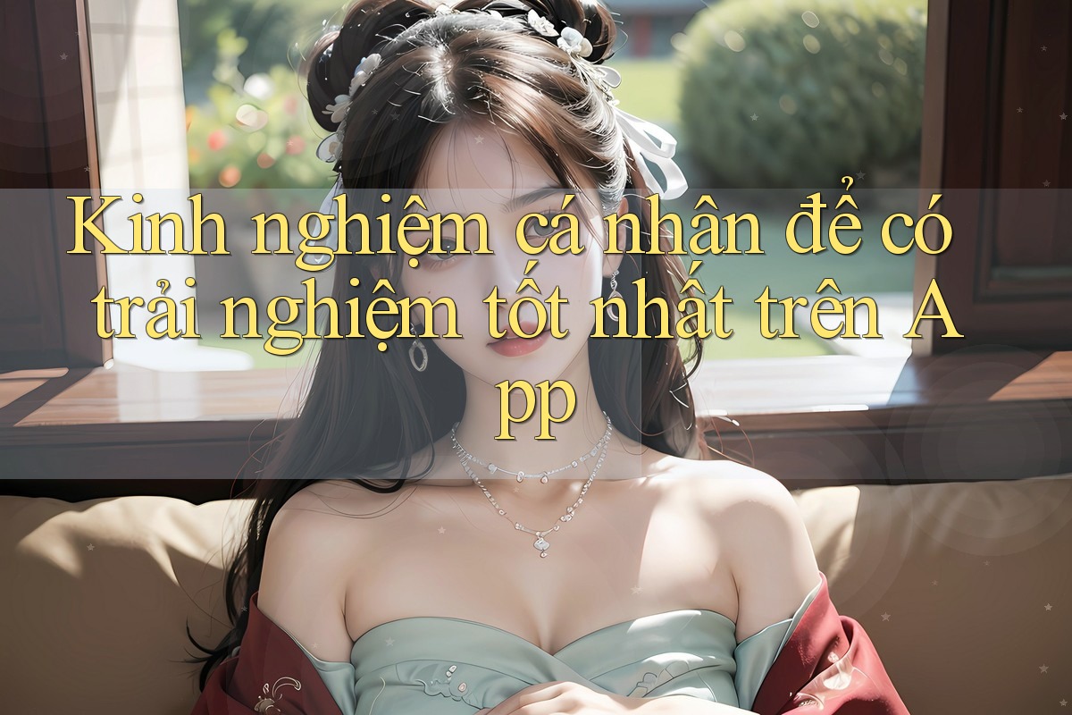Kinh nghiệm cá nhân để có trải nghiệm tốt nhất trên App Kinh nghiệm cá nhân để có trải nghiệm tốt nhất trên App