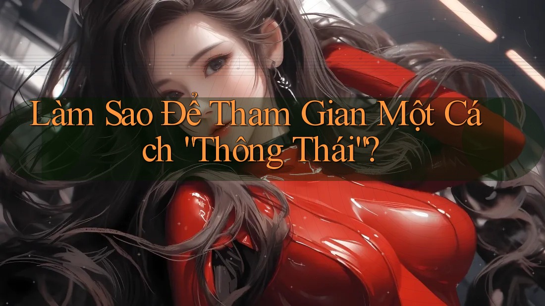 Làm Sao Để Tham Gian Một Cách “Thông Thái”?