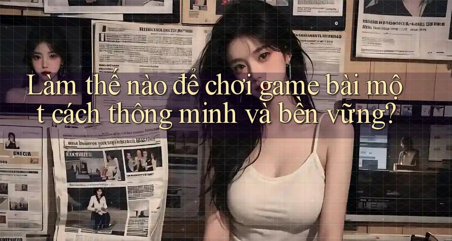 Làm thế nào để chơi game bài một cách thông minh và bền vững?