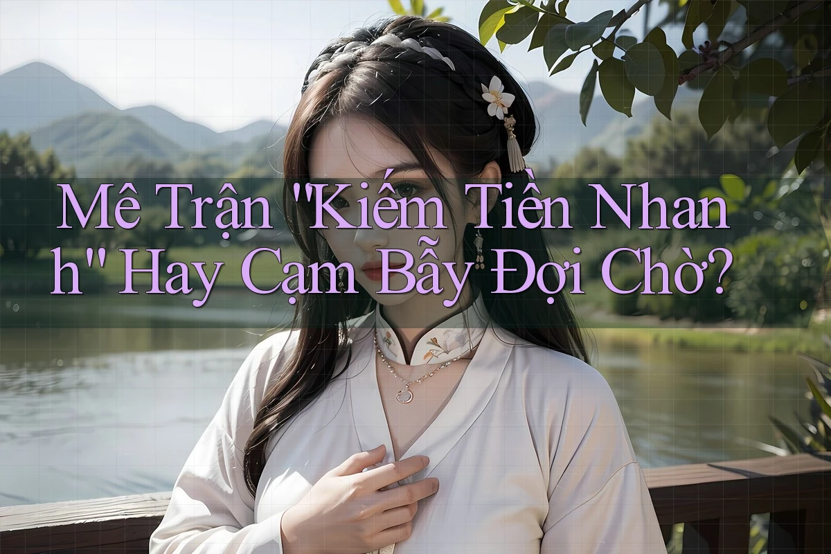 Mê Trận “Kiếm Tiền Nhanh” Hay Cạm Bẫy Đợi Chờ? Mê Trận “Kiếm Tiền Nhanh” Hay Cạm Bẫy Đợi Chờ?