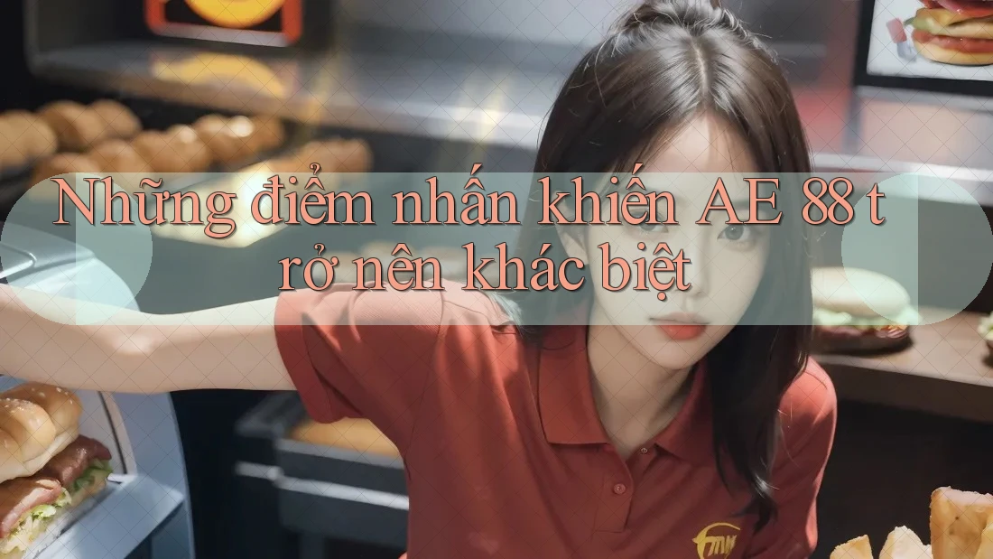 Những điểm nhấn khiến AE 88 trở nên khác biệt Những điểm nhấn khiến AE 88 trở nên khác biệt