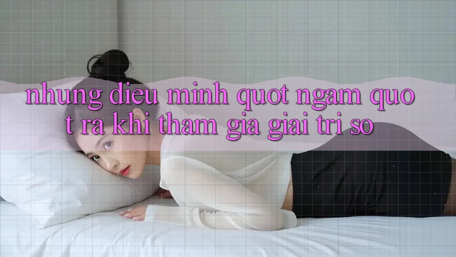 Những điều mình " ngẫm" ra khi tham gia giải trí số Những điều mình " ngẫm" ra khi tham gia giải trí số
