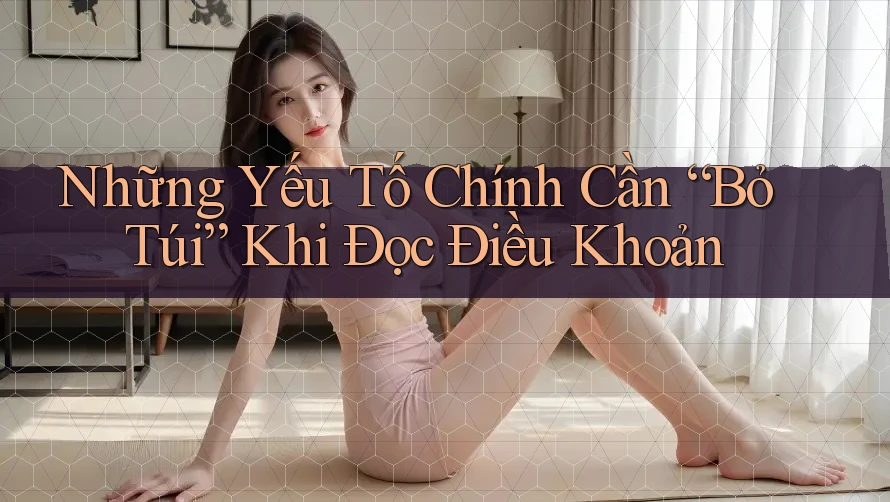 Những Yếu Tố Chính Cần “Bỏ Túi” Khi Đọc Điều Khoản Những Yếu Tố Chính Cần “Bỏ Túi” Khi Đọc Điều Khoản