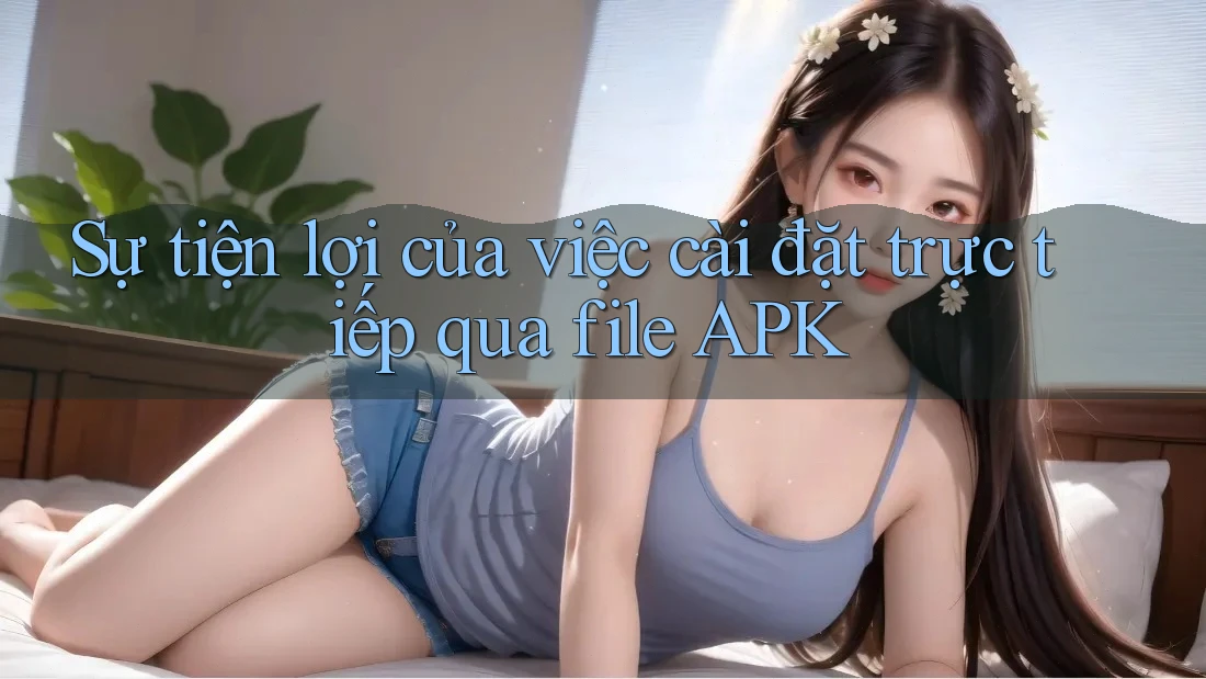 Sự tiện lợi của việc cài đặt trực tiếp qua file APK Sự tiện lợi của việc cài đặt trực tiếp qua file APK