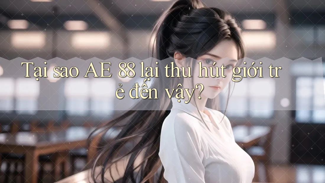 Tại sao AE 88 lại thu hút giới trẻ đến vậy? Tại sao AE 88 lại thu hút giới trẻ đến vậy?
