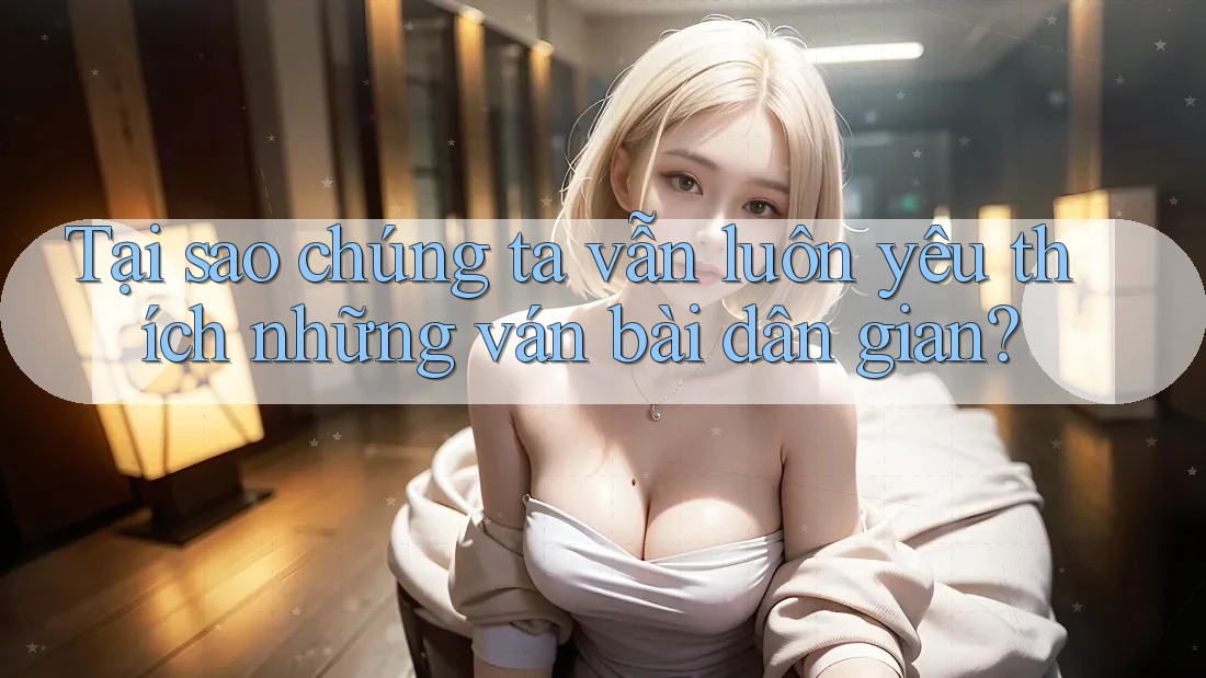 Tại sao chúng ta vẫn luôn yêu thích những ván bài dân gian?