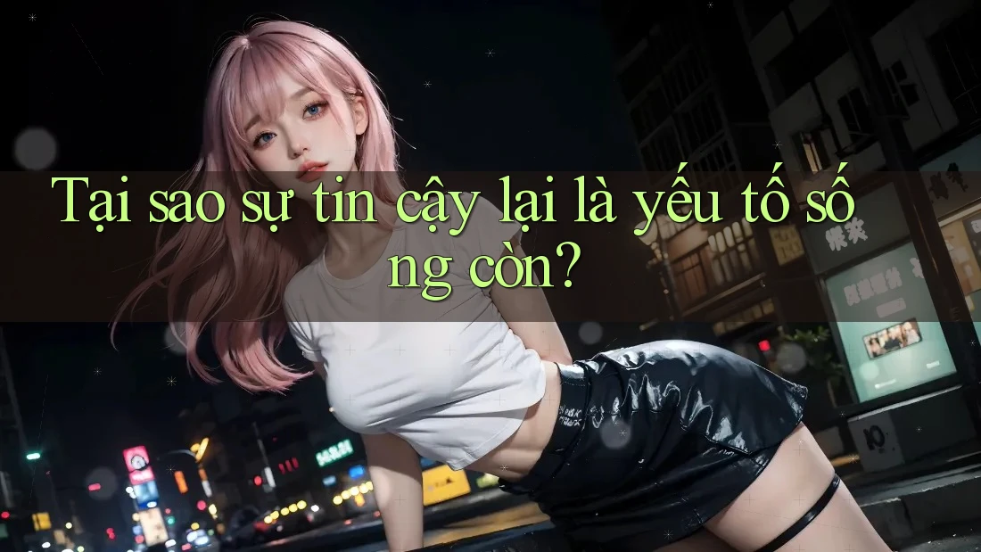 Tại sao sự tin cậy lại là yếu tố sống còn? Tại sao sự tin cậy lại là yếu tố sống còn?